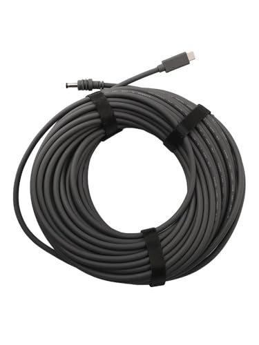 Opatiny Cable de alimentación USB-C a CC de 100 W para Starlink Mini, cable TPE impermeable compatible con fuente PD de 100 W, opciones de 3 m/15 m/20 m