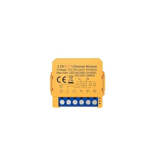 Módulo interruptor inteligente regulable para solucionar el parpadeo de luces en casa