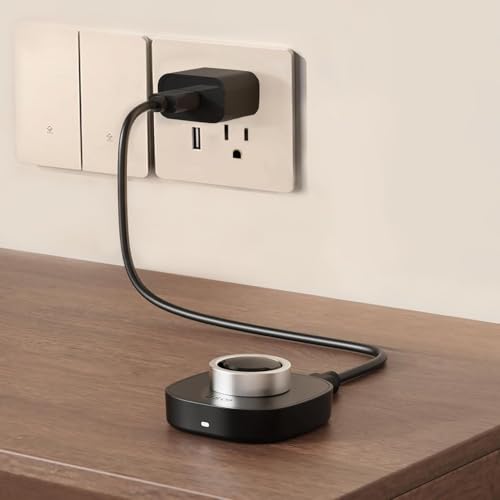 Image of Charger Compatible with Ou-ra Ring Gen3 Size 10 - Fast Charging Dock for Gen 3 Horizon & Heritage Smart Ring, Replacement Charging Base with USB-C Cable, Portable Travel Charger