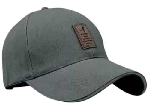 Image of Soft Cotton Adjustable Unisex Cap Quick Drying Sun Hat Protection for Men and Women (Freesize) Cap Pack of 3