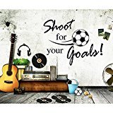 Vinilo decorativo con frase para pared 24 x 16 pulgadas miniatura 4