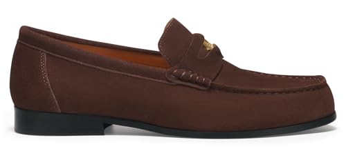 Image of Journey West Mens Genuine Leather Dress Shoes Slip on Penny Loafers for Men