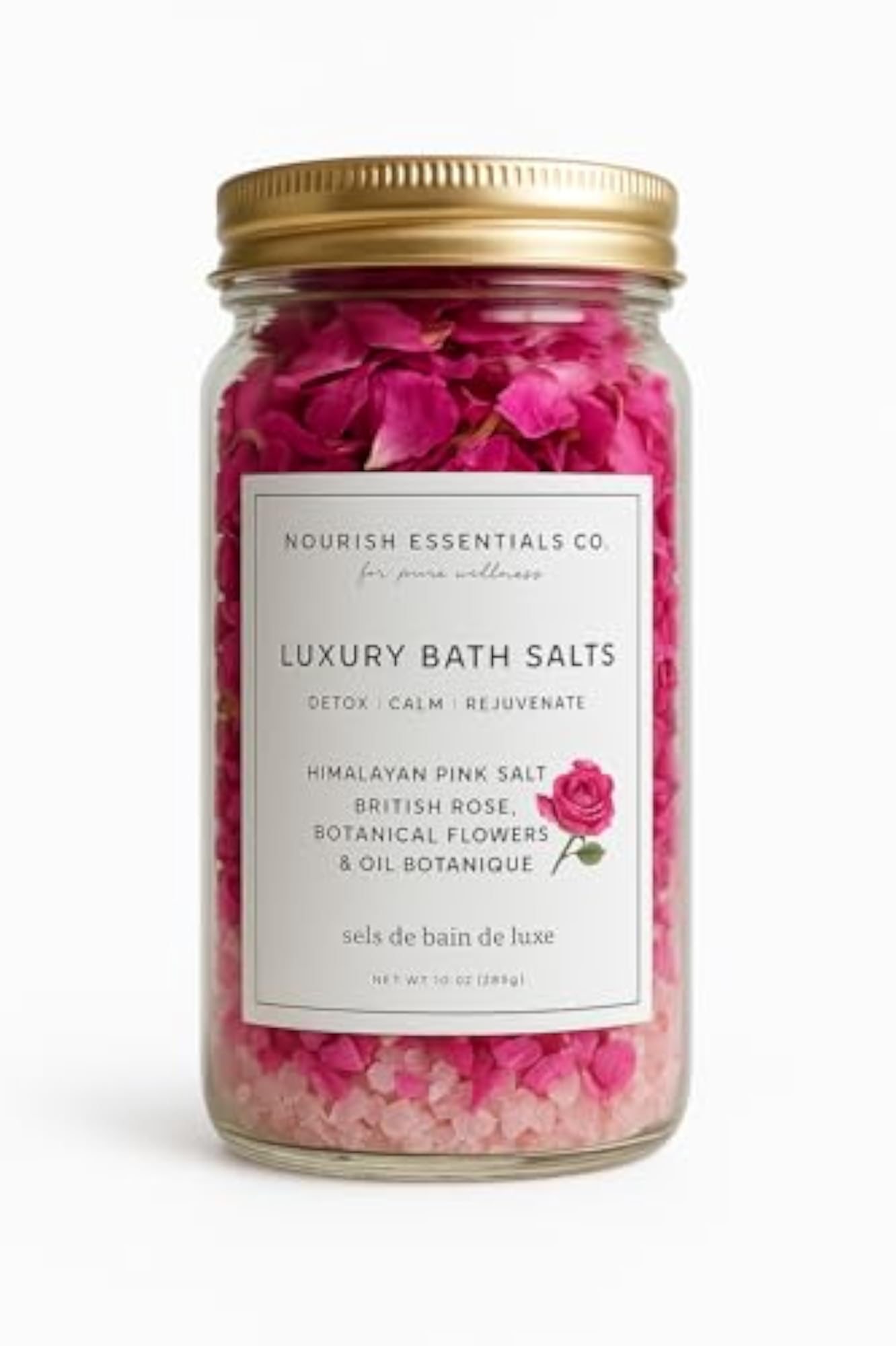 Luxury Bath Salts for Body & Foot Spa
