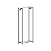 JIAO PAI Iron Art Garderobenständer, Kreativität Boden Stehender Kleiderständer Horizontal Bar Boutiquen Kleiderständer(Size:160 * 60 * 28CM)