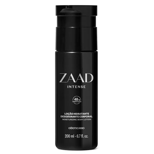 Loção Hidratante Desodorante Corporal Zaad Intense 200ml