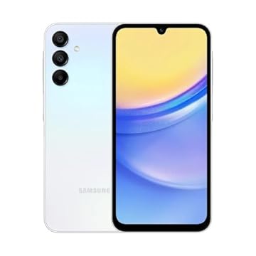 Celular Samsung Galaxy A15 5G 256GB, 8GB RAM, Tela Infinita de 6.5" Azul Claro