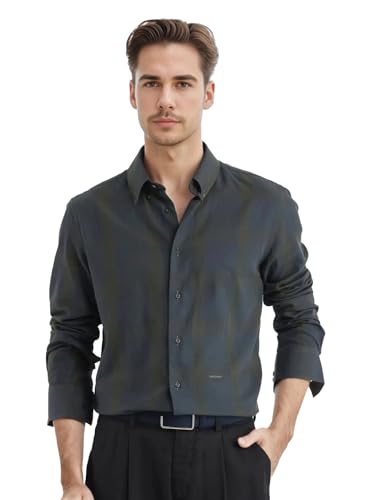 Image of Rare Rabbit Regular fit Checked Shirt
