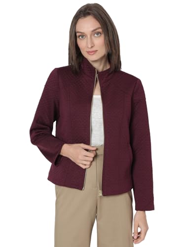Image of VERO MODA Women's Polyster Standard Length A-Line Coat