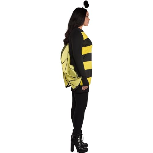 Amscan 8407111 Queen Bee, Black And Yellow, Plus Xxl thumb #1