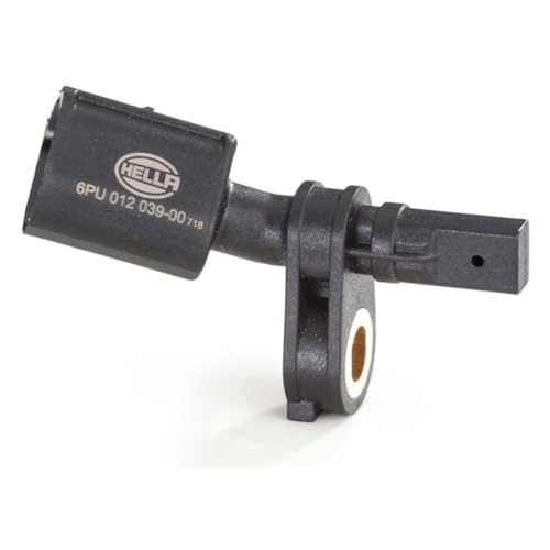 HELLA 6PU 012 039-001 ABS Sensor - Raddrehzahl - 12V - 2-polig - Vorderachse rechts - Gesamtlänge: 61.5mm - ohne Kabel