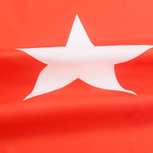 Image of AZ FLAG Set of 5 Cuba Flags - 90 x 60 cm - 100% Polyester Cuban Flag with Integrated Metal Eyelets