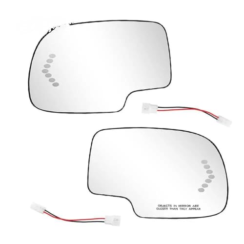Verre de rétroviseur passager chauffant pour GMC Yukon Suburban 2003-2006