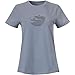 Produktbild Bergans Damen Nordmarka Organic Cotton Print T-Shirt, Husky Blue-Husky Blue Sunset, XL