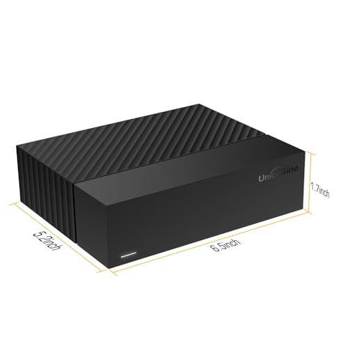 undefined UnionSine 3.5インチ 外付けハードディスク 10TB USB3.0外付けhdd に対応 PC/Mac/テレビ録画/デスクトップ/ラップトップ適用 (ブラック)HD3513 の商品画像 1