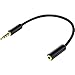 Produktbild Speaka Professional Klinke Audio Adapter [1x Klinkenstecker 3.5 mm - 1x Klinkenbuchse 2.5 mm] Schwarz