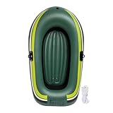 Schlauchboot – dick, rutschfest, 1 Person – pneumatisches Floß zum Angeln | für Schwimmbäder, Seen, Flüsse, Ponons, Strände, Wassersport, Outdoor, Sommer, Schwimmen, Sonnenbaden