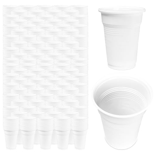 MUNTRADE Vasos de Plástico Desechables 100ml | Ideal para Oficinas, Eventos, Reuniones… (1000 Unidades)