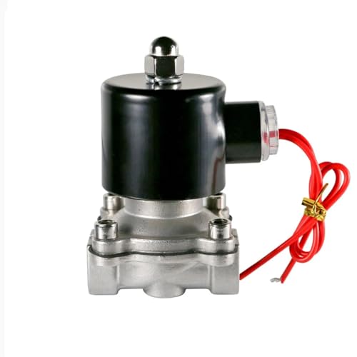 Électrovanne de sécurité DN50 contre la corrosion en acier inoxydable 24V NF