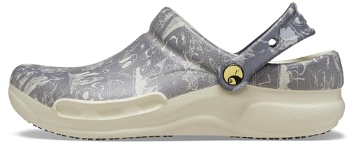 Crocs Unisex Adulto Nightmare Bfr Xmas Bistro Clg Zueco, White, 43/44 EU