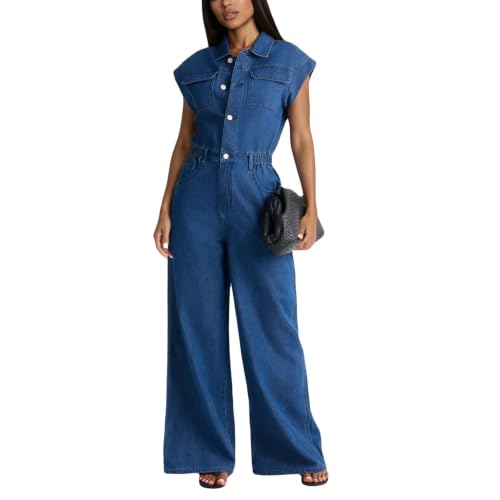 Mono de mezclilla para mujer ideal para tardes de terraza y paseos urbanos