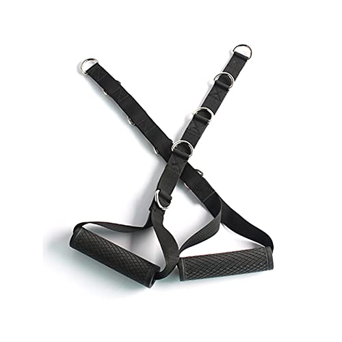 Attachement de tirage triceps sangle double D pour machine de gym câble