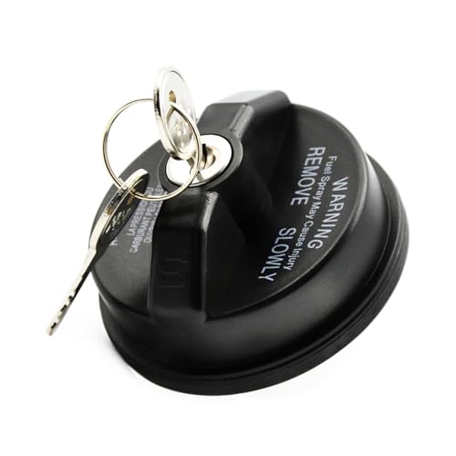 Locking Gas Cap for Chrysler 200 300 Aspen for Dodge Caravan Challenger Charger Durango for Jeep Grand Cherokee Wrangler Commander for Ram 1500 2500 3500 ProMaster Dakota Replace 05278655AB 5278655AA