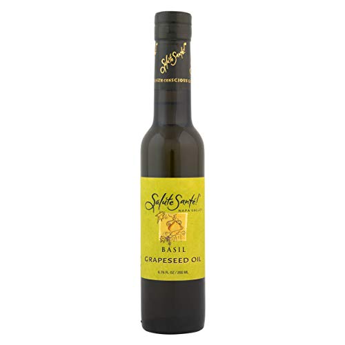 Salute Sante! Infused, Cold Pressed and Varietal Grapeseed Oils for Cooking, Healthy Grape Seed Oil for Dipping Finishing, Marinades and Salads, Pantry Set (Combo 6 Pack)