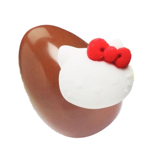 Sweetzo - Hello Kitty Chocolate Egg with Marshmallow Inside, 2025 Easter Basket Stuffers for Girls, 2.12 Ounces Each (Pack of 2) (Eggs, Full Size)