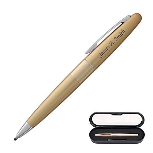 Engraved/Personalized Pilot Metropolitan 'Gold' Ballpoint Pen - Custom Engraving 91319