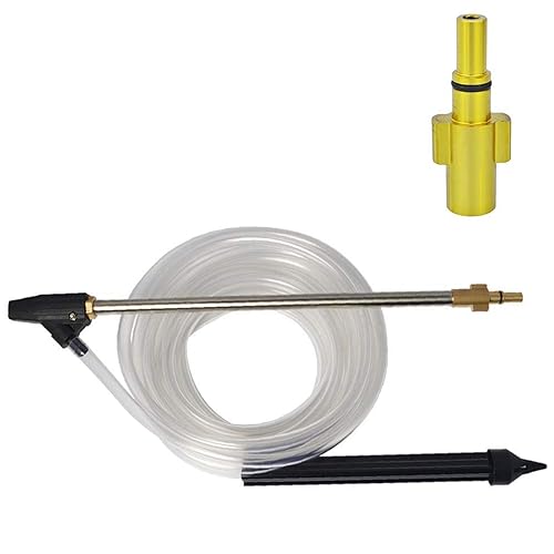 高圧洗浄機サンドウェットブラストキットKarcher Bosch AR Makita Black& Decker ZAOH HITACHI Nilfisk IRIS OHYAMA および一部の両備高圧洗浄機と互換性のあるウェットサンドブラスター (B. B