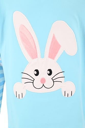 Image of Unique Baby Boys Shirts for Kids and Toddlers Striped Layered Long Sleeve with Embroidery