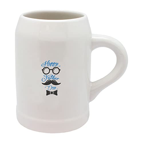 My Custom Style Boccale Birra Ceramica 500ml #papà-HappyFather3#