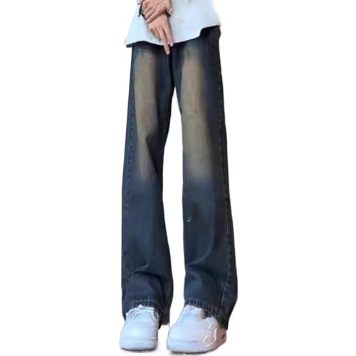 Men's Summer Jeans American Retro Straight-Leg Casual Over Pants2