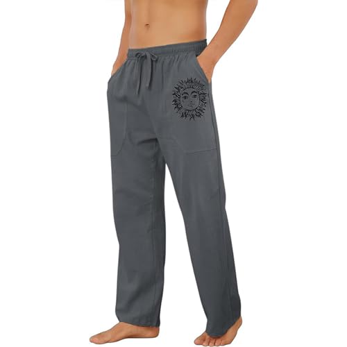 Generico di della Posizione Pantaloni Uomo Estivi Eleganti Equitazione Nero Elegante Elasticizzati