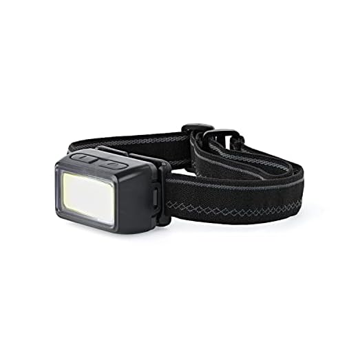LUXPRO LP323 Multi-color Broadbeam and Spot LED Headlamp, 300 Lumens, 3 AAA, Large Flood LED, Non-slip Headband