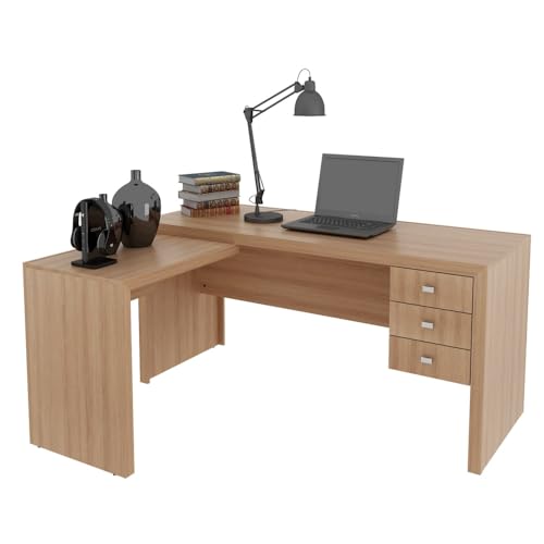 Mesa Para Escritório Amêndoa
