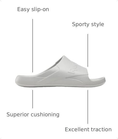 Image of Reebok unisex-adult Clean Slide