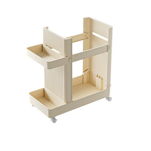 Livmorx ホイール付きヨガマットアクセサリーホルダー、 トレーニング 収納オーガナイザー, 現代の腹筋ヨガマットラック, ダンベル ケトルベル フォームローラー 家庭用スポーツ 収納カート用品収納バスケットホイール付き取り外し可能なバドミントンラケッ