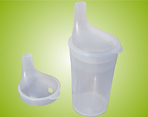 Schnabelbecher/Trinkbecher/Schnabeltasse mit Deckel für Tee und Brei/TRANSPARENT * Top Qualität zum Top Preis* Cover