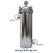 PreAsion #1 Bag Filter Corrosion-Resistant 304 Stainless Steel Solid-Liquid Separation Tool 145PSI Industrial Sock Filter 1.5