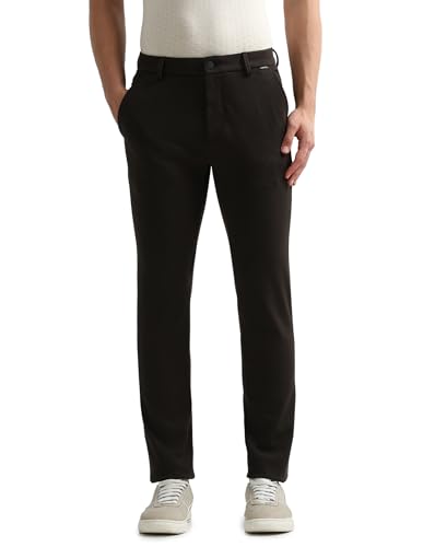Image of Arrow Sport Men's Super Slim fit Knitted Trousers