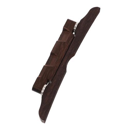 GOOHOCHY Adjustable Mandolin Bridge Wood Perfect for Mandolin Parts Replacement Random Color