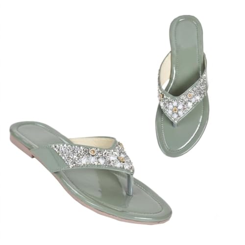 Image of Solvyn Women Multicolor Flats Snadal| Comfortable, Lightweight, Anti Slip