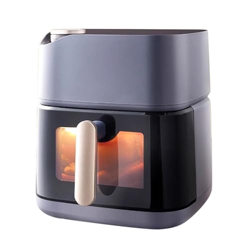 Easnuroz Freidora De Aire Doméstica 6L Compact Smart Touchscreen Air Fryer Fritura Saludable para Hogares Pequeños, Temporizador De 60 Minutos