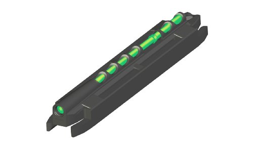 HIVIZ MGH2007-II Magni-Hunter Magnetic Fiber Optic Shotgun Sight Green & Red, One Size