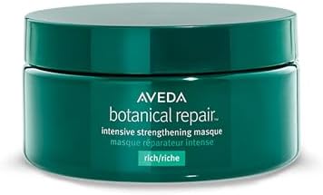 Aveda Botanical Repair Intensive Strengthening Masque Rich | Bond-Building Mask for Stronger Hair | Deep Conditioner | Detangles, Softens Medium to Thick Hair | 94% Naturally Derived*