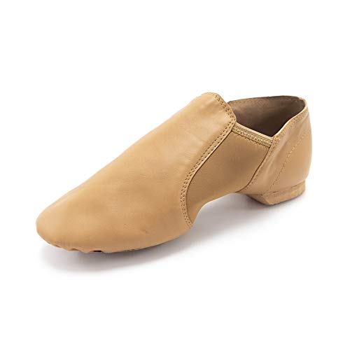Leather Slip-On Split Sole Jazz Shoes Dance Shoes3