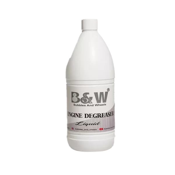 B&W Engine Degreaser | Heavy-Duty Cleaning for Engine Bay & Components | Water-Based Formula | Removes Grease, Dirt & Grime | (1 Kg)