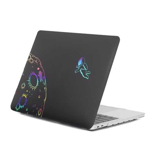 HLAAJJX Custodia per Macbook Air 13 pollici M4 M3 M2 2025 2024 2022 (A2681 A3113 A3240),Caso Duro Protection Cover in Plastica per Apple Macbook Air 13,6' Case,Astronauta