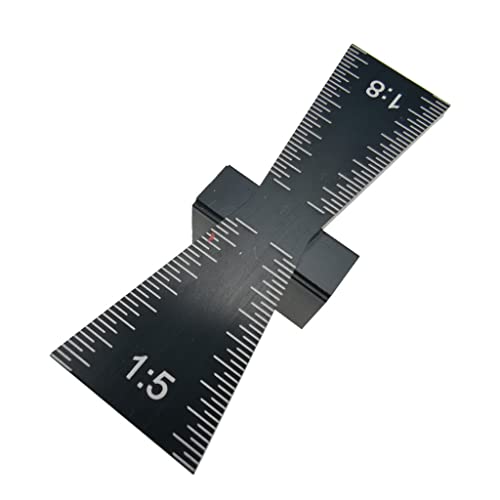 Serenable Modelo De Marcador De Cauda De Andorinha Medidor De Marcação 1: 5, 1: 8 Ferramenta De Made